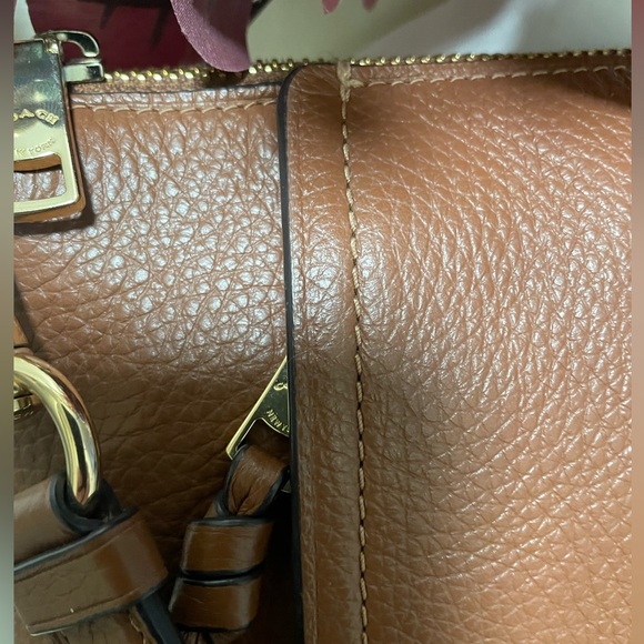 Like New Coach Genuine Leather medium size convertible bag shoulder brown cognac - Picture 9 of 13